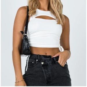 LYNLEE TOP WHITE